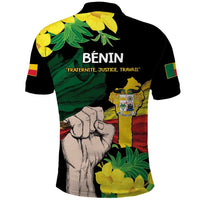 Benin National Day Polo Shirt Happy 64th Independence Anniversary Yellow Allamanda - Wonder Print Shop