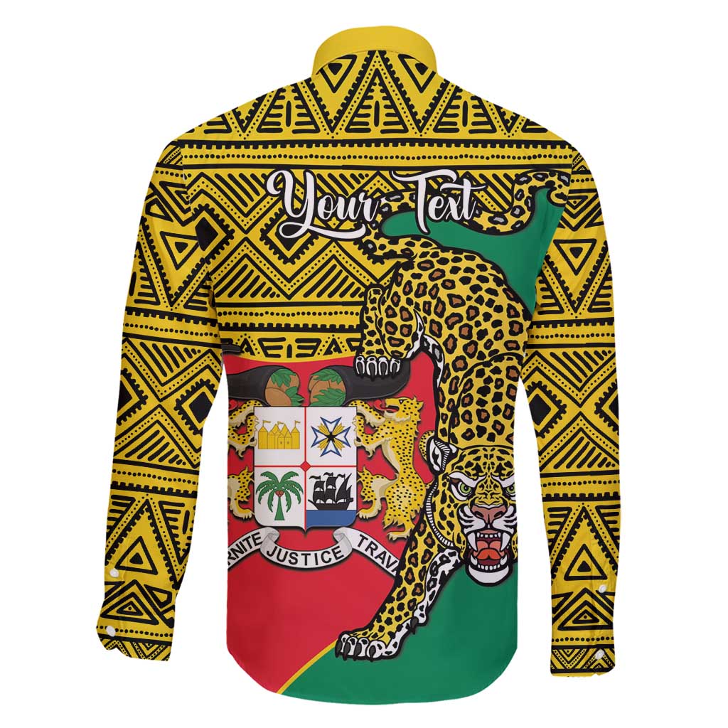 Personalised Benin National Day Family Matching Summer Maxi Dress and Hawaiian Shirt Coat Of Arms With Leopard African Pattern - Wonder Print Shop