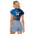Custom USA and India Cricket Raglan Cropped T Shirt 2024 Together Dynamic Style - Wonder Print Shop