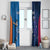 Custom USA and India Cricket Window Curtain 2024 Together Dynamic Style - Wonder Print Shop