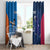 Custom USA and India Cricket Window Curtain 2024 Together Dynamic Style - Wonder Print Shop
