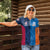 Custom USA and India Cricket Women Polo Shirt 2024 Together Dynamic Style - Wonder Print Shop