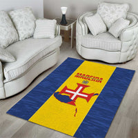 Maderia Day Area Rug Pearl of the Atlantic Flag Style - Wonder Print Shop