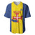 Maderia Day Baseball Jersey Pearl of the Atlantic Flag Style - Wonder Print Shop