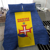 Maderia Day Bedding Set Pearl of the Atlantic Flag Style - Wonder Print Shop