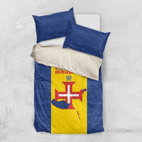 Maderia Day Bedding Set Pearl of the Atlantic Flag Style - Wonder Print Shop