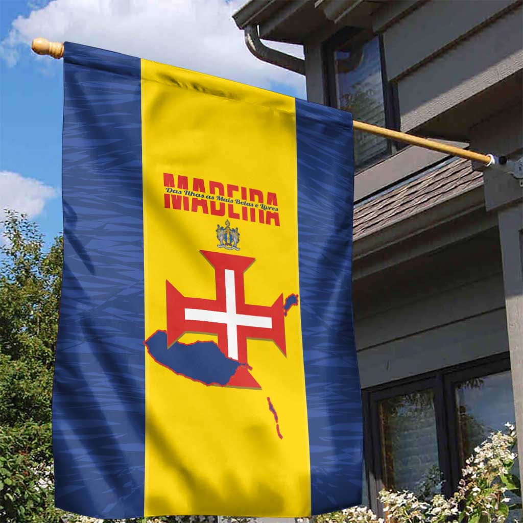 Maderia Day Garden Flag Pearl of the Atlantic Flag Style - Wonder Print Shop