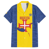 Maderia Day Hawaiian Shirt Pearl of the Atlantic Flag Style - Wonder Print Shop