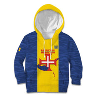 Maderia Day Kid Hoodie Pearl of the Atlantic Flag Style - Wonder Print Shop