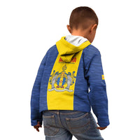 Maderia Day Kid Hoodie Pearl of the Atlantic Flag Style - Wonder Print Shop