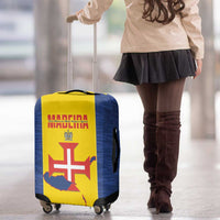 Maderia Day Luggage Cover Pearl of the Atlantic Flag Style - Wonder Print Shop