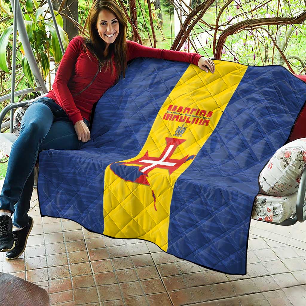 Maderia Day Quilt Pearl of the Atlantic Flag Style - Wonder Print Shop