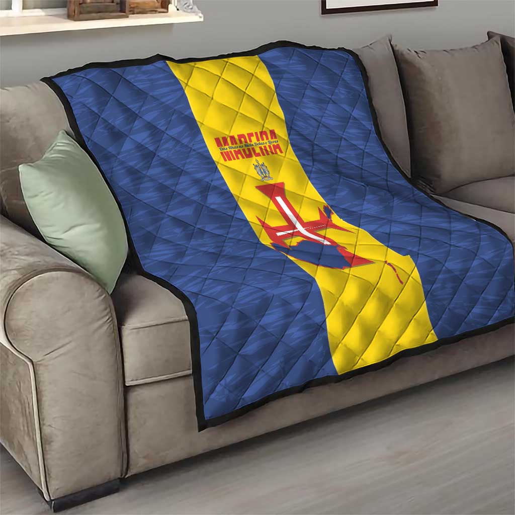 Maderia Day Quilt Pearl of the Atlantic Flag Style - Wonder Print Shop