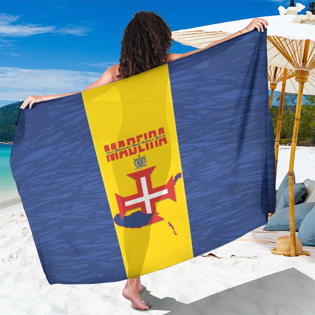 Maderia Day Sarong Pearl of the Atlantic Flag Style - Wonder Print Shop