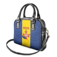 Maderia Day Shoulder Handbag Pearl of the Atlantic Flag Style - Wonder Print Shop