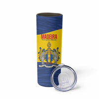 Maderia Day Skinny Tumbler Pearl of the Atlantic Flag Style - Wonder Print Shop