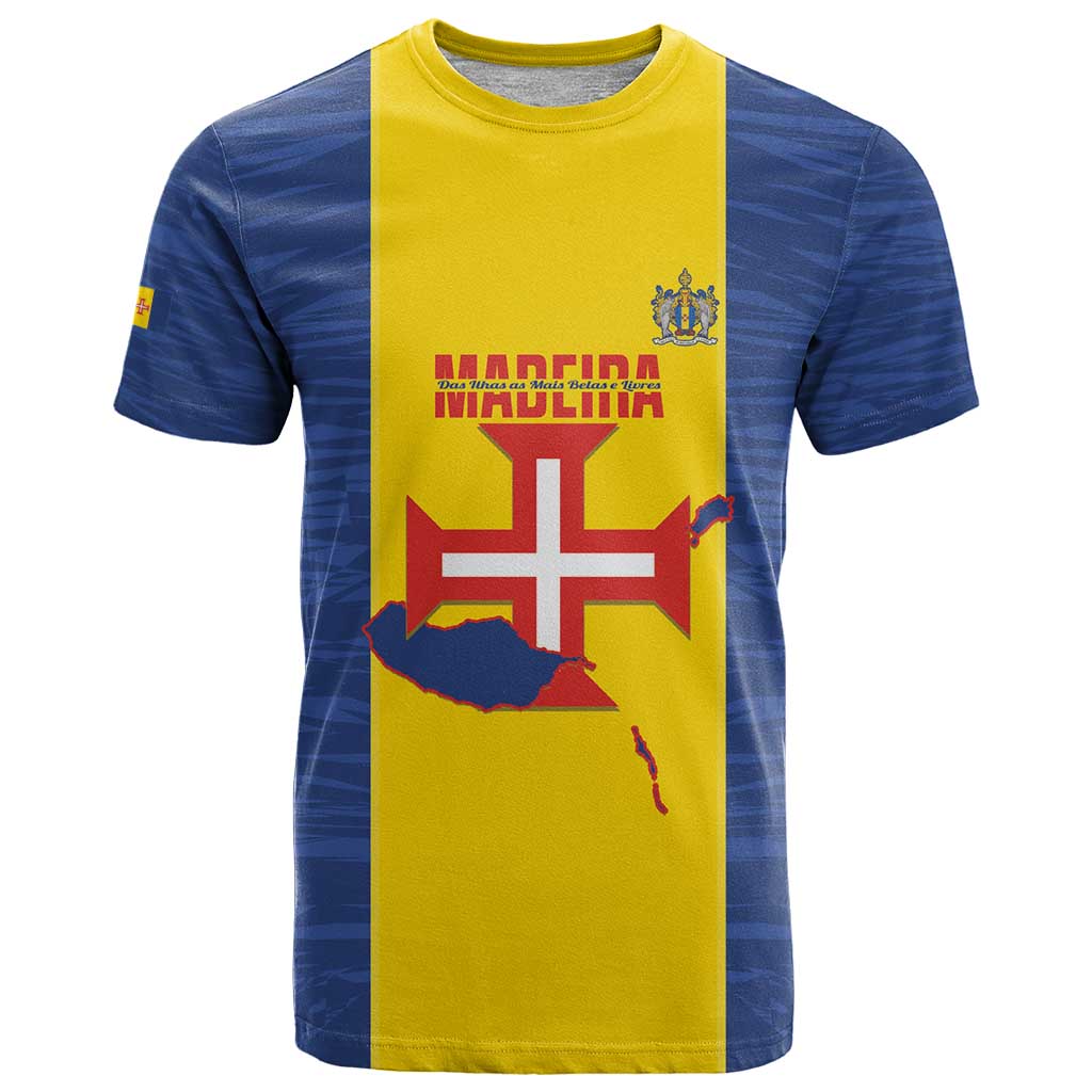Maderia Day T Shirt Pearl of the Atlantic Flag Style - Wonder Print Shop