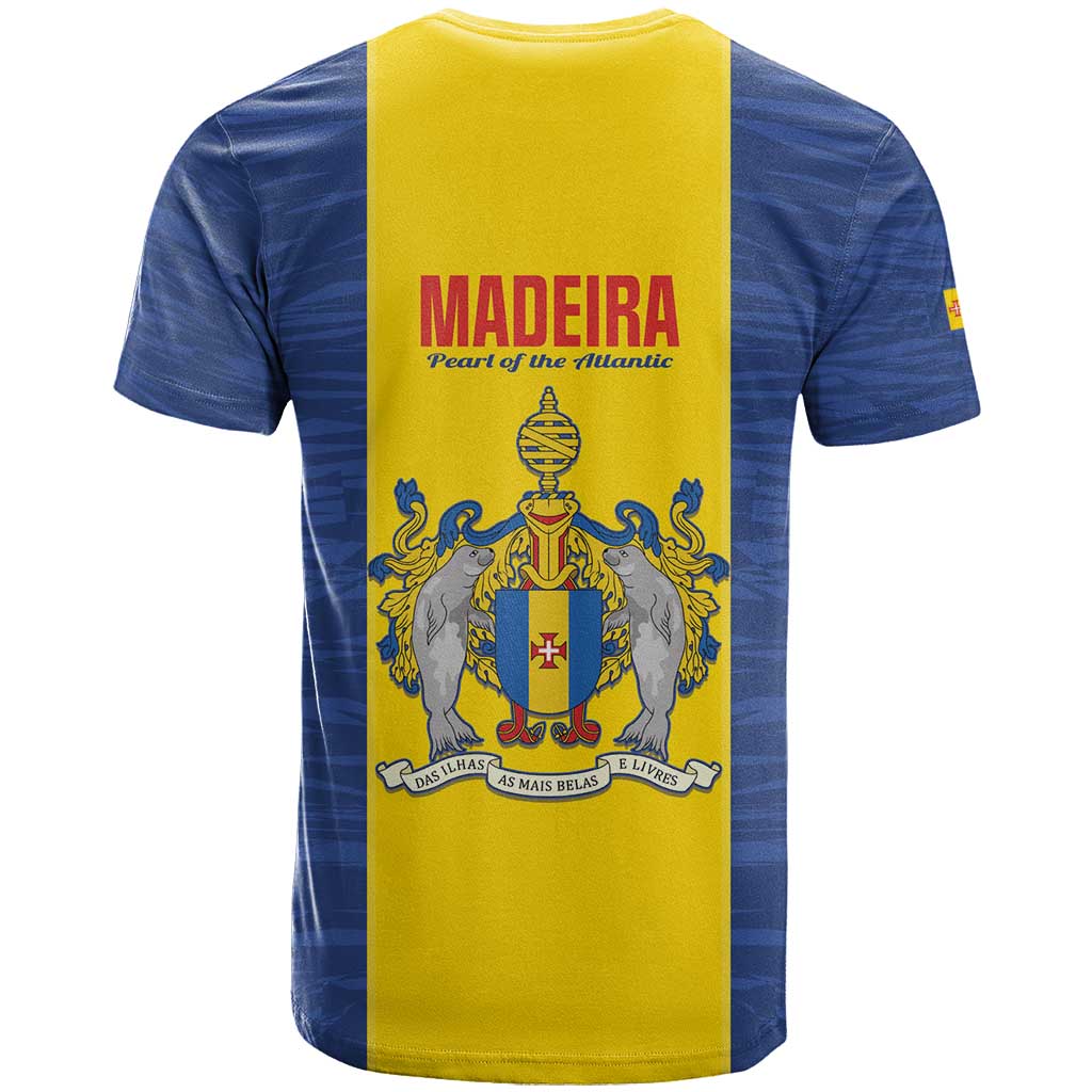 Maderia Day T Shirt Pearl of the Atlantic Flag Style - Wonder Print Shop
