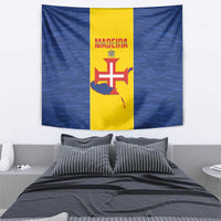 Maderia Day Tapestry Pearl of the Atlantic Flag Style - Wonder Print Shop