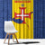 Maderia Day Window Curtain Pearl of the Atlantic Flag Style - Wonder Print Shop