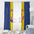 Maderia Day Window Curtain Pearl of the Atlantic Flag Style - Wonder Print Shop