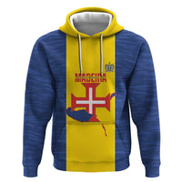 Maderia Day Zip Hoodie Pearl of the Atlantic Flag Style - Wonder Print Shop