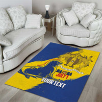 Personalised Maderia Day Area Rug July 1 Monk Seal Grunge Style - Wonder Print Shop