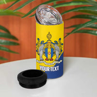 Personalised Maderia Day 4 in 1 Can Cooler Tumbler July 1 Monk Seal Grunge Style - Wonder Print Shop