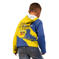 Personalised Maderia Day Kid Hoodie July 1 Monk Seal Grunge Style - Wonder Print Shop