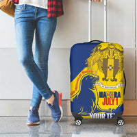 Personalised Maderia Day Luggage Cover July 1 Monk Seal Grunge Style - Wonder Print Shop