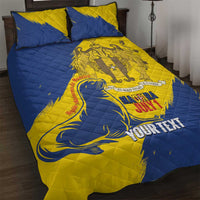 Personalised Maderia Day Quilt Bed Set July 1 Monk Seal Grunge Style - Wonder Print Shop