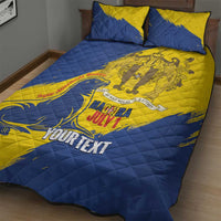 Personalised Maderia Day Quilt Bed Set July 1 Monk Seal Grunge Style - Wonder Print Shop