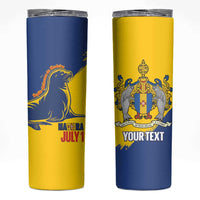 Personalised Maderia Day Skinny Tumbler July 1 Monk Seal Grunge Style - Wonder Print Shop