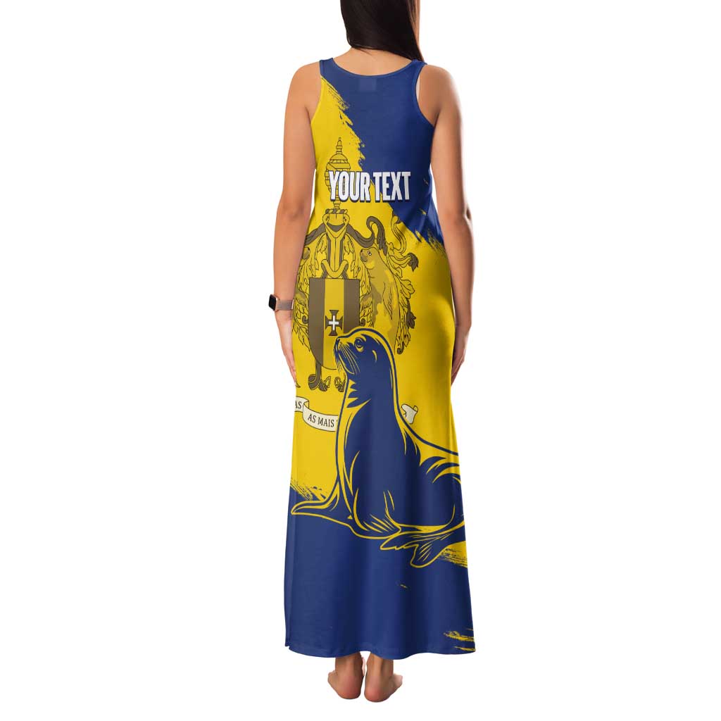 Personalised Maderia Day Tank Maxi Dress July 1 Monk Seal Grunge Style - Wonder Print Shop