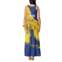 Personalised Maderia Day Tank Maxi Dress July 1 Monk Seal Grunge Style - Wonder Print Shop
