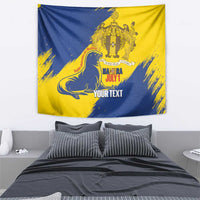 Personalised Maderia Day Tapestry July 1 Monk Seal Grunge Style - Wonder Print Shop