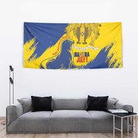 Personalised Maderia Day Tapestry July 1 Monk Seal Grunge Style - Wonder Print Shop