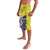 Curacao Flag Day Lavalava Felis Dia di Bandera Pink Plumeria - Wonder Print Shop