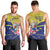 Curacao Flag Day Men Tank Top Felis Dia di Bandera Pink Plumeria - Wonder Print Shop
