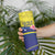 Curacao Flag Day Skinny Tumbler Felis Dia di Bandera Pink Plumeria - Wonder Print Shop