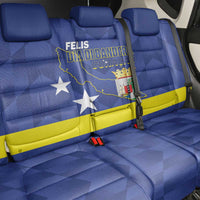 Felis Dia di Bandera Curacao Back Car Seat Cover Flag Proud - Wonder Print Shop