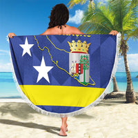Felis Dia di Bandera Curacao Beach Blanket Flag Proud - Wonder Print Shop