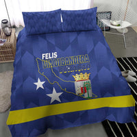 Felis Dia di Bandera Curacao Bedding Set Flag Proud - Wonder Print Shop