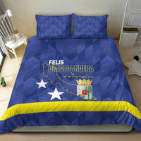 Felis Dia di Bandera Curacao Bedding Set Flag Proud - Wonder Print Shop