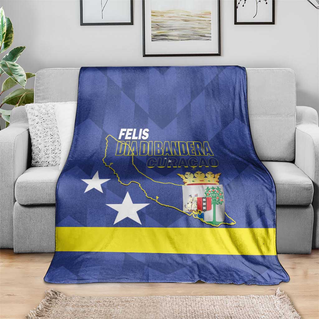 Felis Dia di Bandera Curacao Blanket Flag Proud - Wonder Print Shop