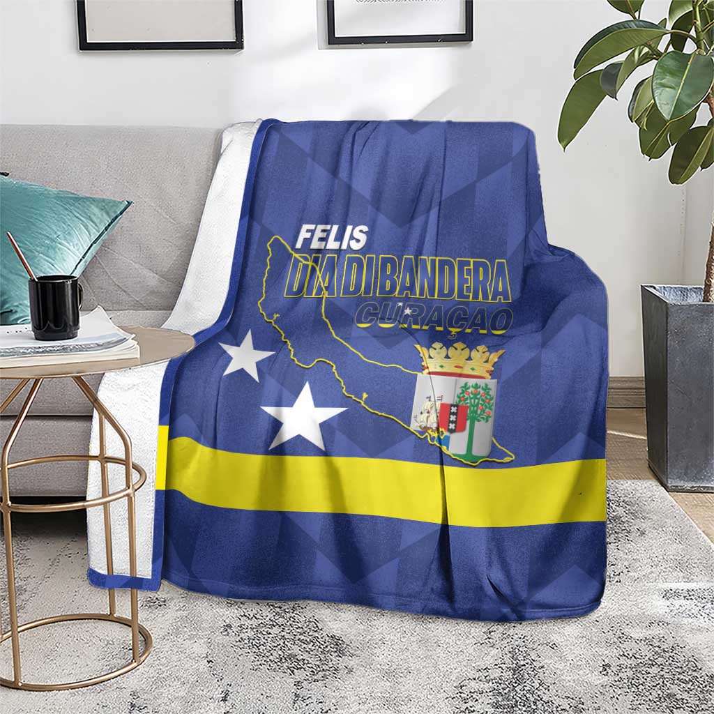 Felis Dia di Bandera Curacao Blanket Flag Proud - Wonder Print Shop