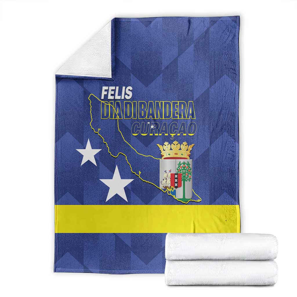 Felis Dia di Bandera Curacao Blanket Flag Proud - Wonder Print Shop