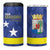 Felis Dia di Bandera Curacao 4 in 1 Can Cooler Tumbler Flag Proud - Wonder Print Shop
