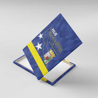 Felis Dia di Bandera Curacao Canvas Wall Art Flag Proud - Wonder Print Shop