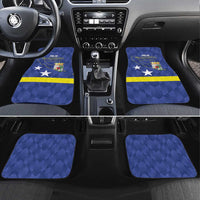 Felis Dia di Bandera Curacao Car Mats Flag Proud - Wonder Print Shop